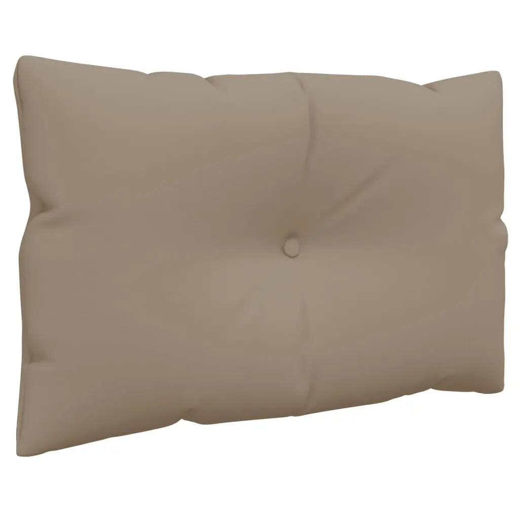 Pallet Cushions Outdoor Garden Furniture Seat Pad Taupe 2 Piece