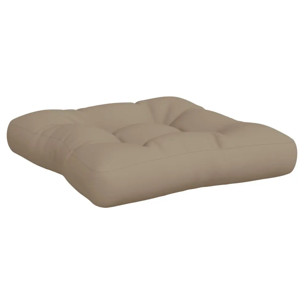 Pallet Cushions Outdoor Garden Furniture Seat Pad Taupe 2 Piece