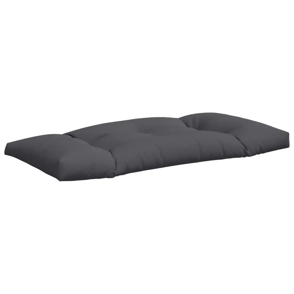 Pallet Cushions Outdoor Garden Furniture Seat Pad Anthracite 2 Piece