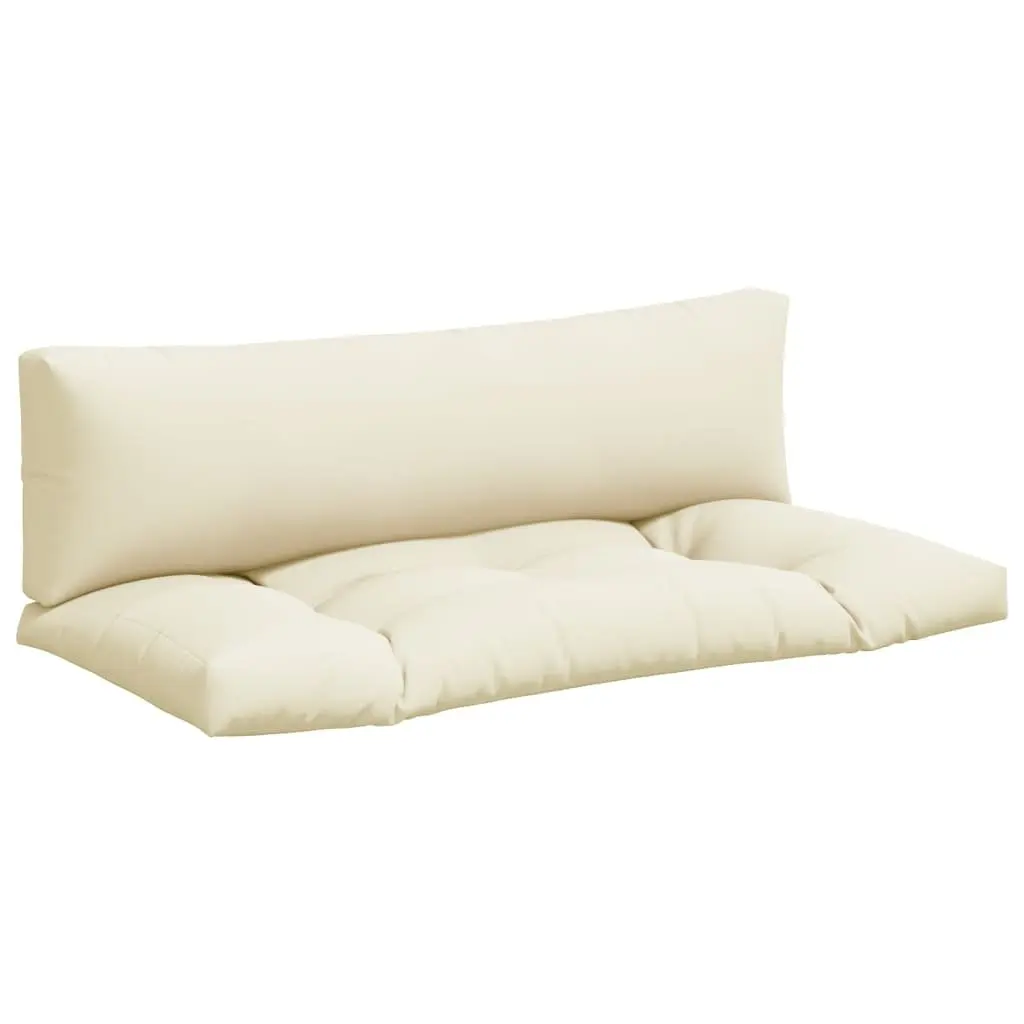 Pallet Cushions 2 Pieces Cream Outdoor Garden Seat Pad Furniture Cushion