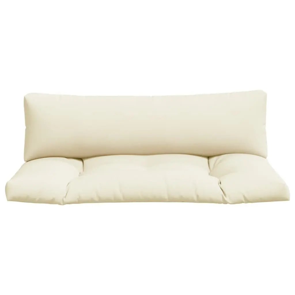 Pallet Cushions 2 Pieces Cream Outdoor Garden Seat Pad Furniture Cushion