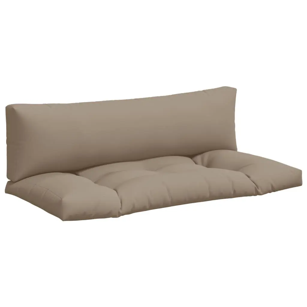 Taupe Pallet Cushions 2 pcs Set