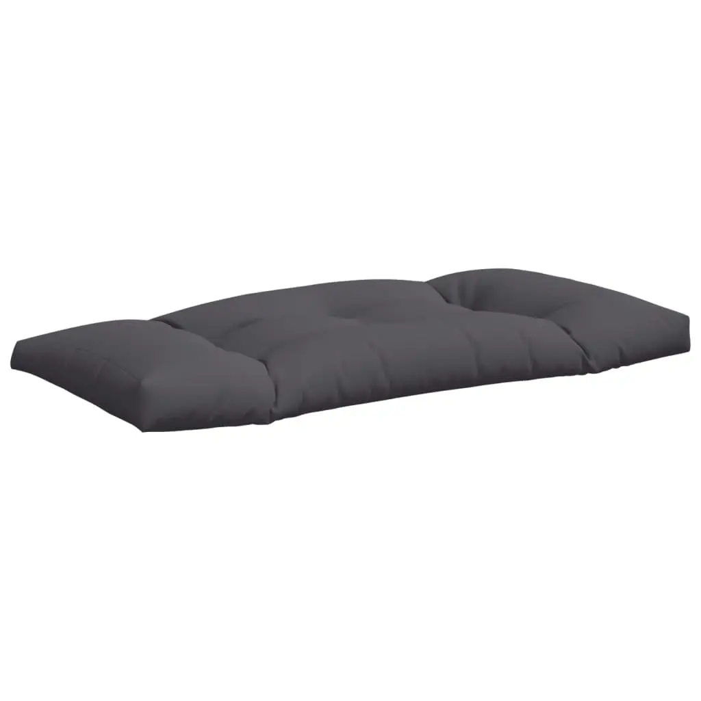 Pallet Cushions 3 pcs Anthracite Outdoor Garden Furniture Seat Pad Decor