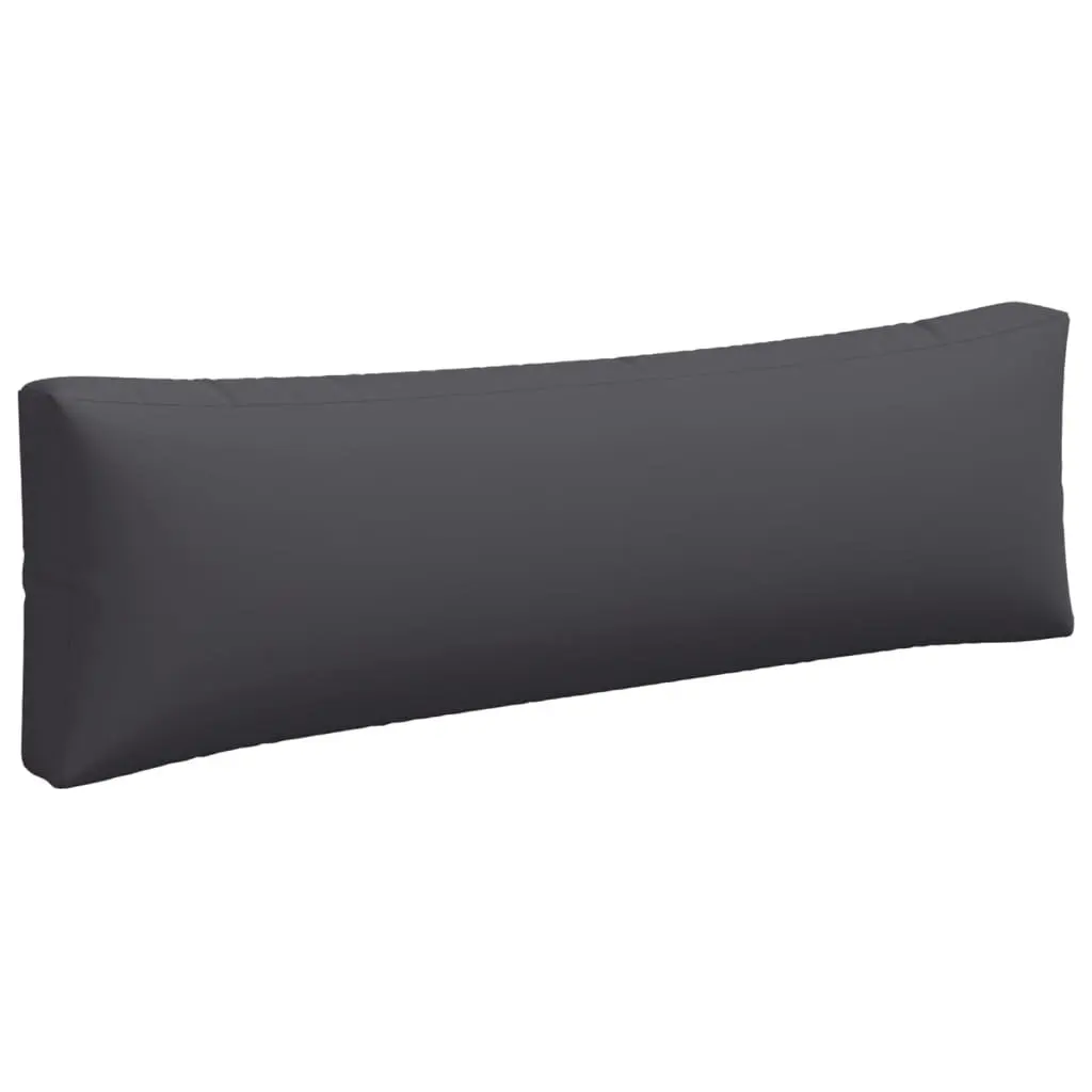 Pallet Cushions 3 pcs Anthracite Outdoor Garden Furniture Seat Pad Decor