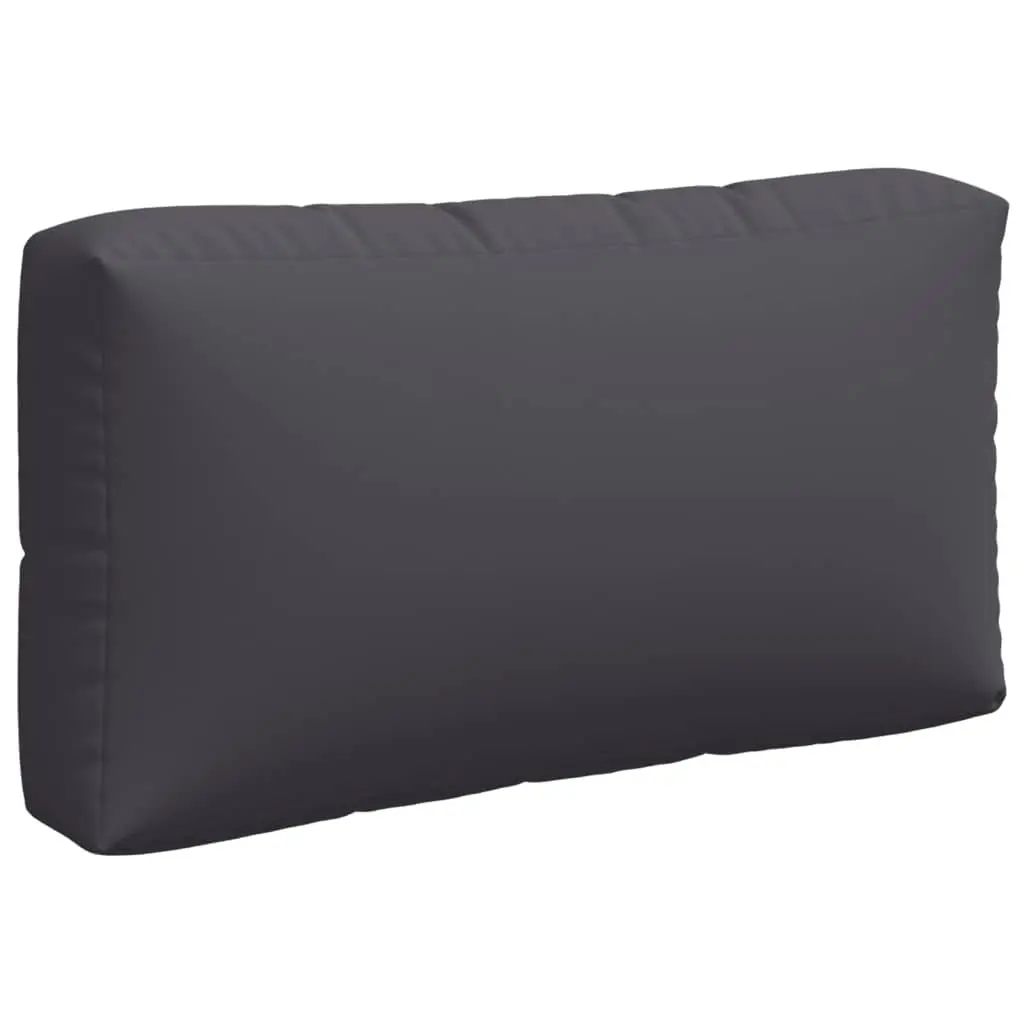 Pallet Cushions 3 pcs Anthracite Outdoor Garden Furniture Seat Pad Decor