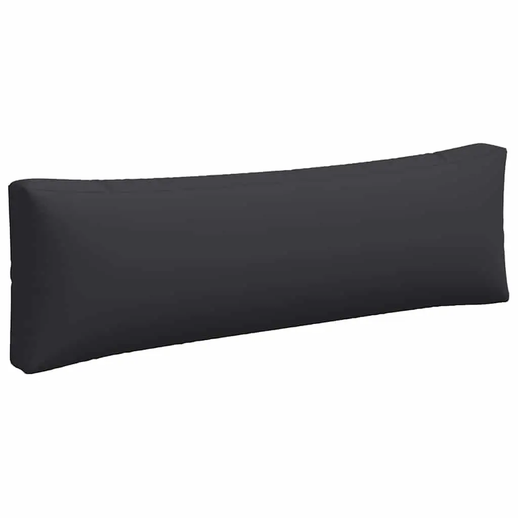 Pallet Cushions 3 pcs Black Outdoor Garden Furniture Seat Pad Decor