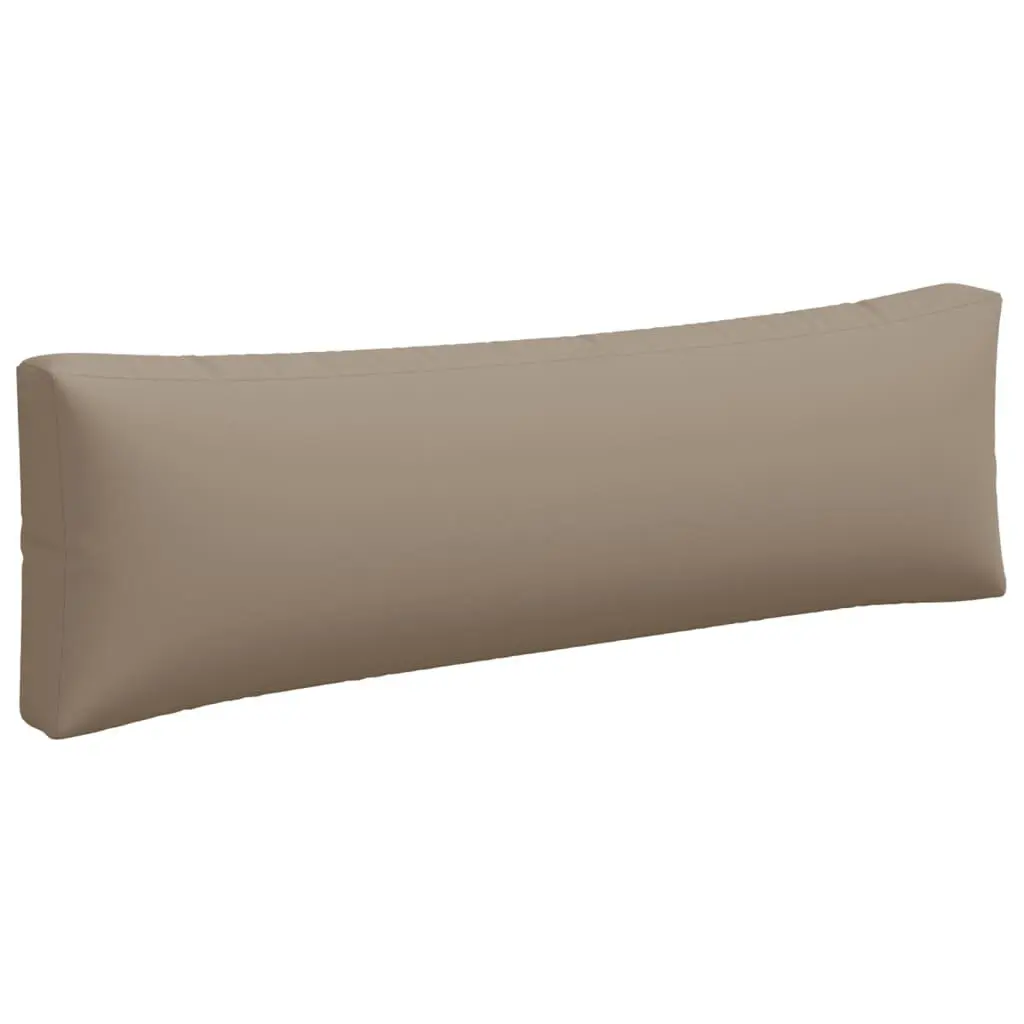 Pallet Cushions 3 Pieces Taupe Outdoor Garden Furniture Seat Pad Comfort