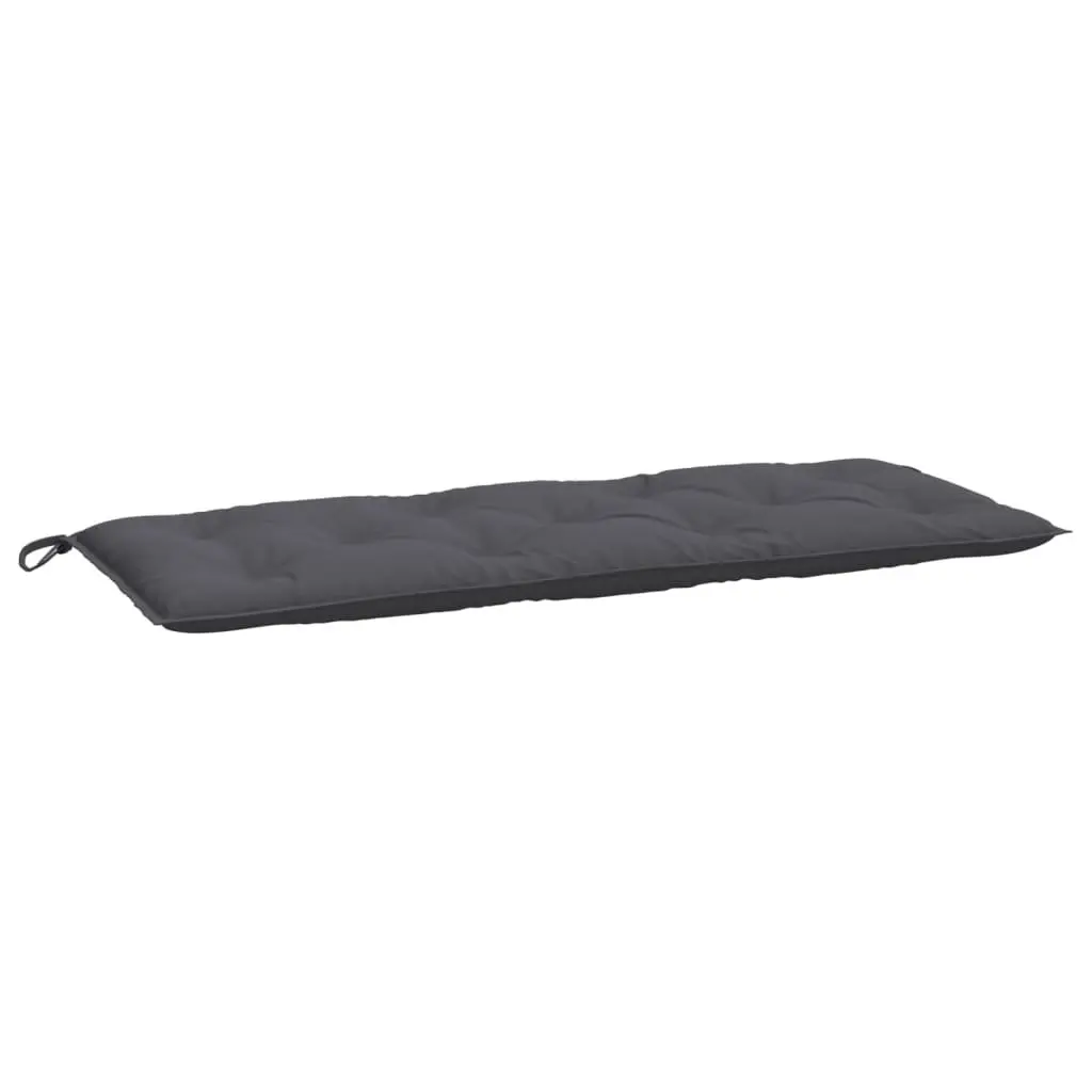 Garden Bench Cushion Outdoor 120x50x7cm Anthracite Oxford Fabric