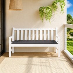Garden Bench Cushion Specs: Anthracite 150x50x7cm