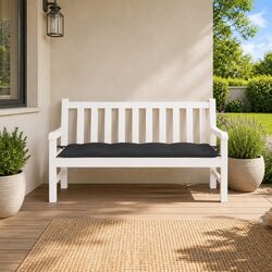 Garden Bench Cushion Specs: Black 150x50x7cm Oxford Fabric