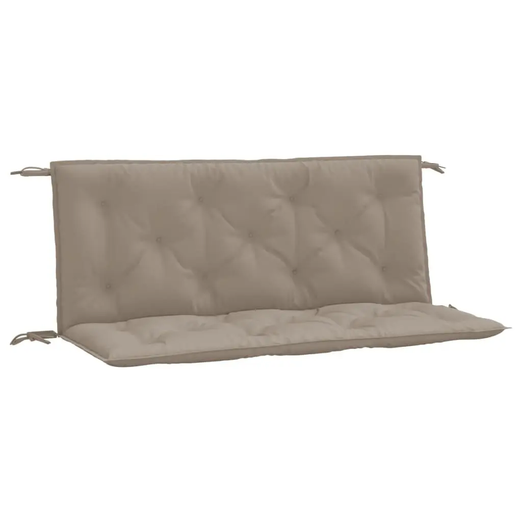 Garden Bench Cushions 2 Pack Taupe