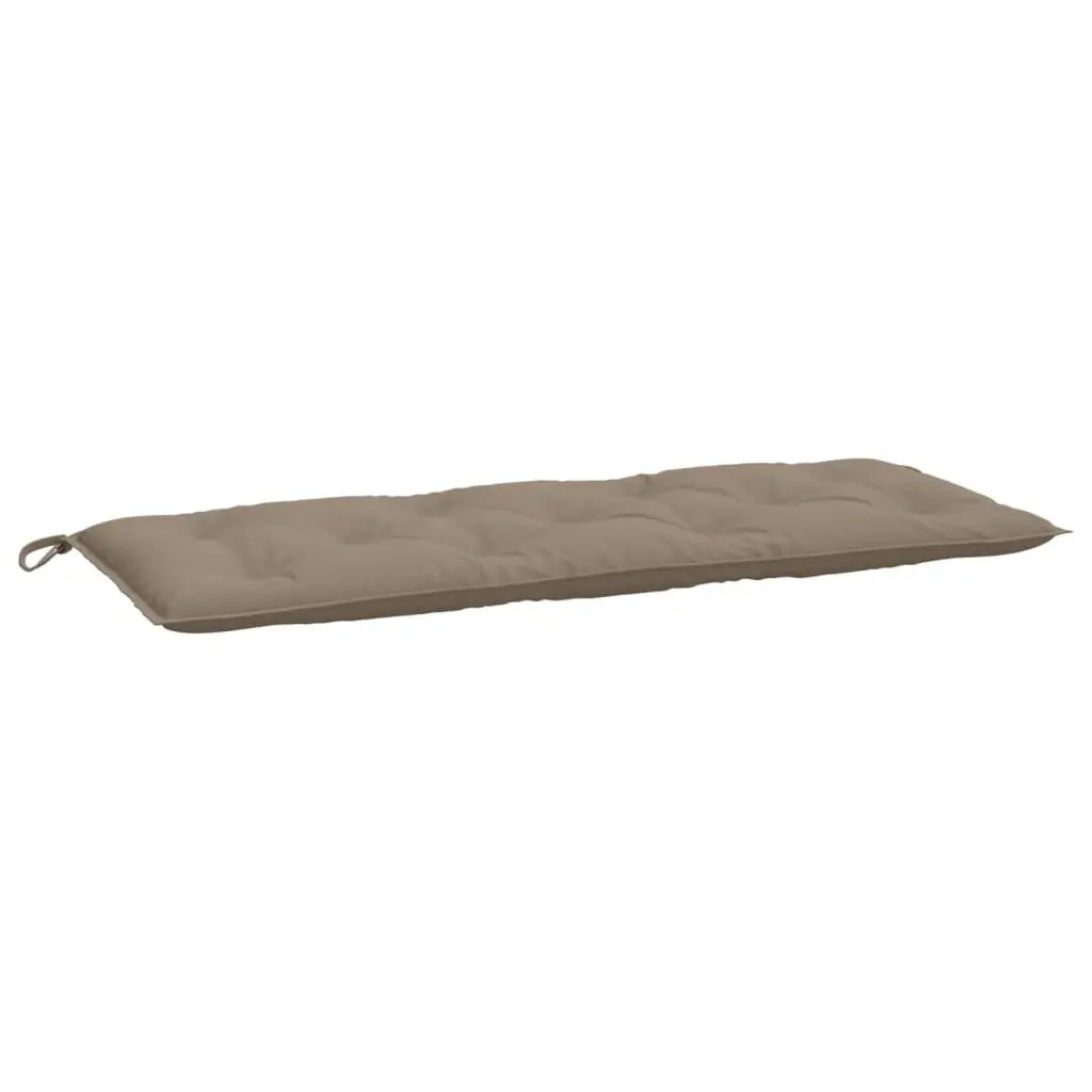 Garden Bench Cushions 2 Pack Taupe