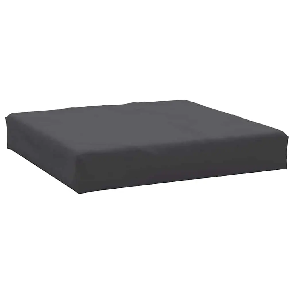 Outdoor Garden Sofa Seat Pad 2pc Anthracite Oxford Fabric Pallet Cushions
