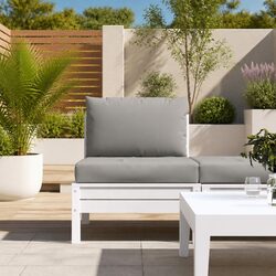 Pallet Cushions Specifications: Grey Oxford Fabric, 2-Pack