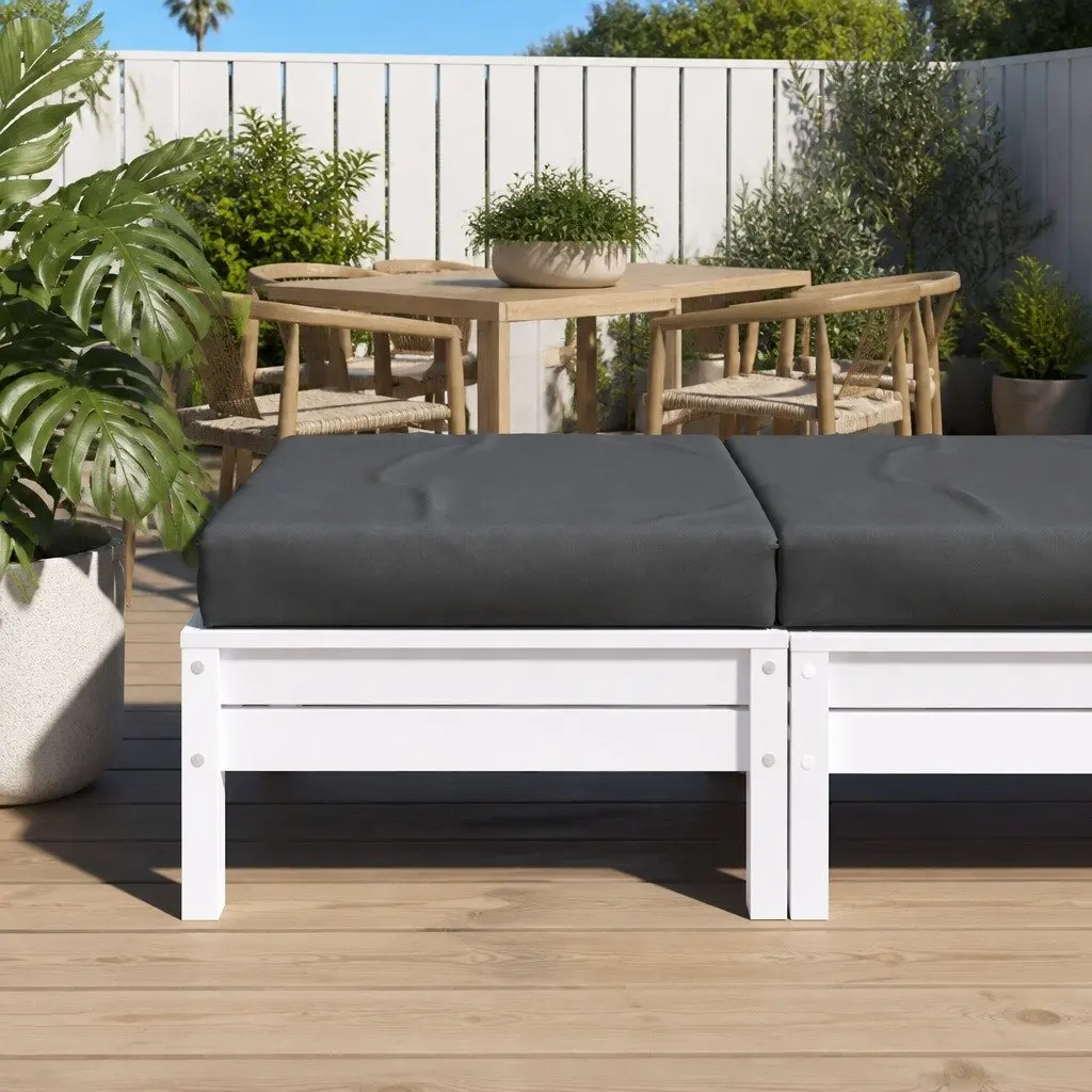 Pallet Cushion Anthracite Outdoor Garden Seat Pad 60x60x9.5 cm