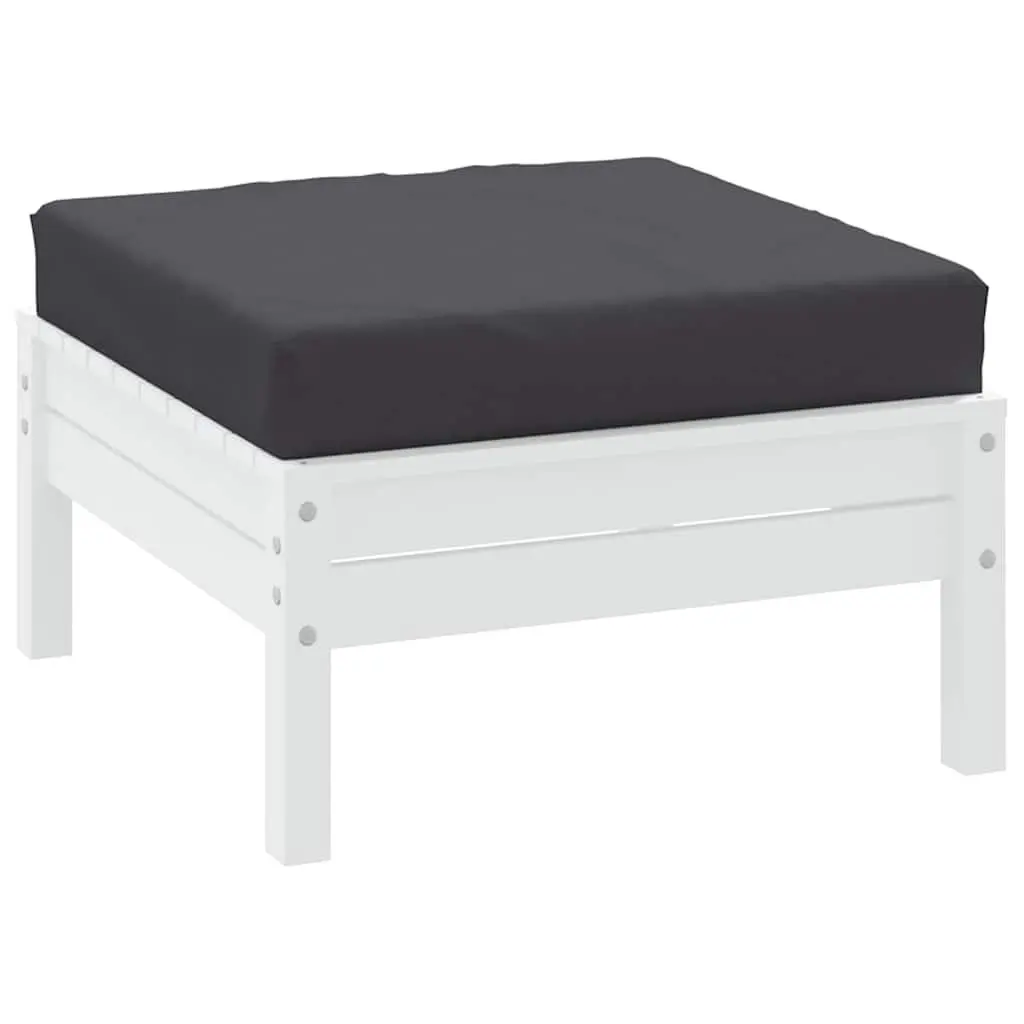 Pallet Cushion Anthracite Outdoor Garden Seat Pad 60x60x9.5 cm