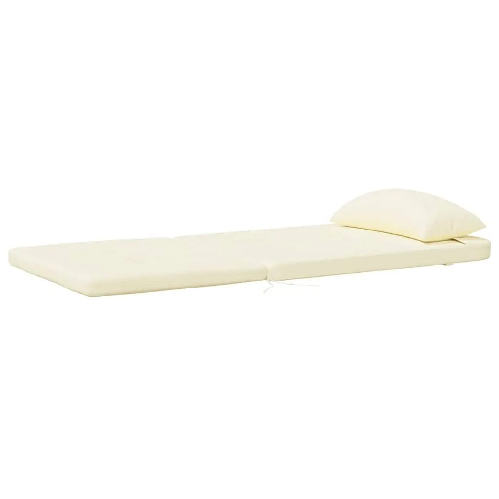 Adirondack Chair Cushions Outdoor Garden Patio 2 Piece Cream Oxford Fabric