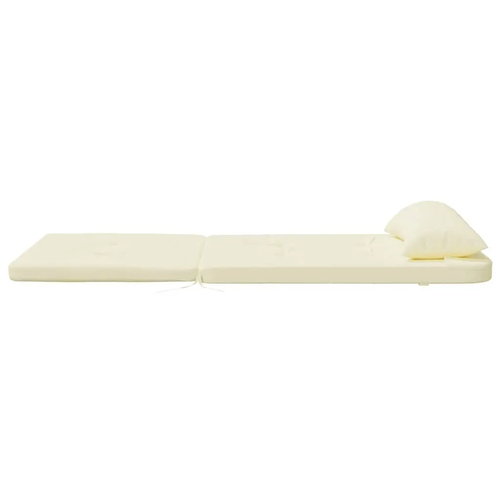 Adirondack Chair Cushions Outdoor Garden Patio 2 Piece Cream Oxford Fabric