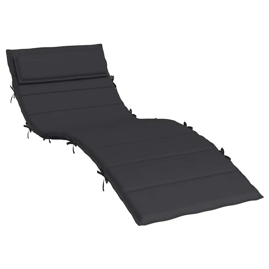 Sun Lounger Cushion Outdoor Garden Patio Chair Seat Pad 180x60x4cm