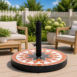 Specifications of Round Parasol Base Umbrella Holder