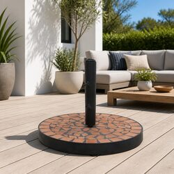 Specifications of Round Terracotta Outdoor Umbrella Stand