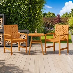 Specifications for Acacia Wood Side Table 45x45x60cm