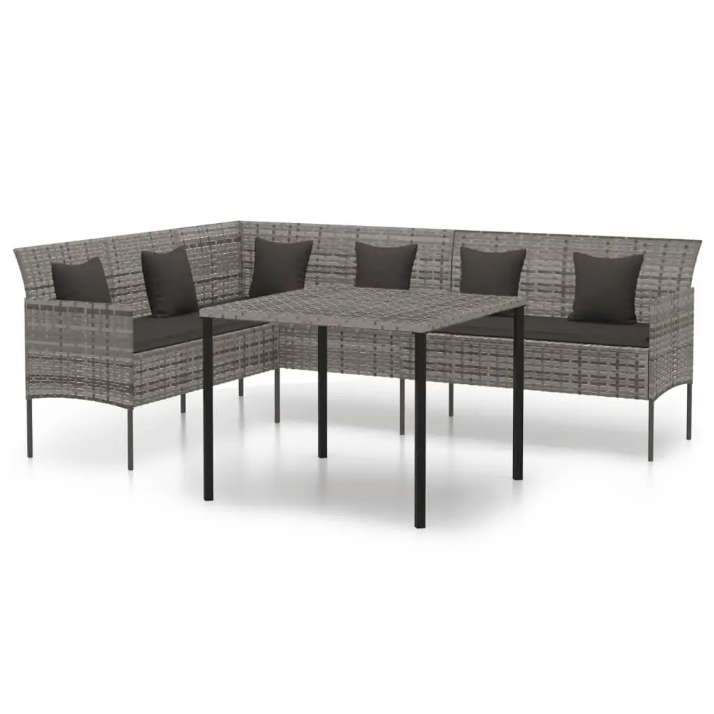 Garden Dining Set with Cushions
