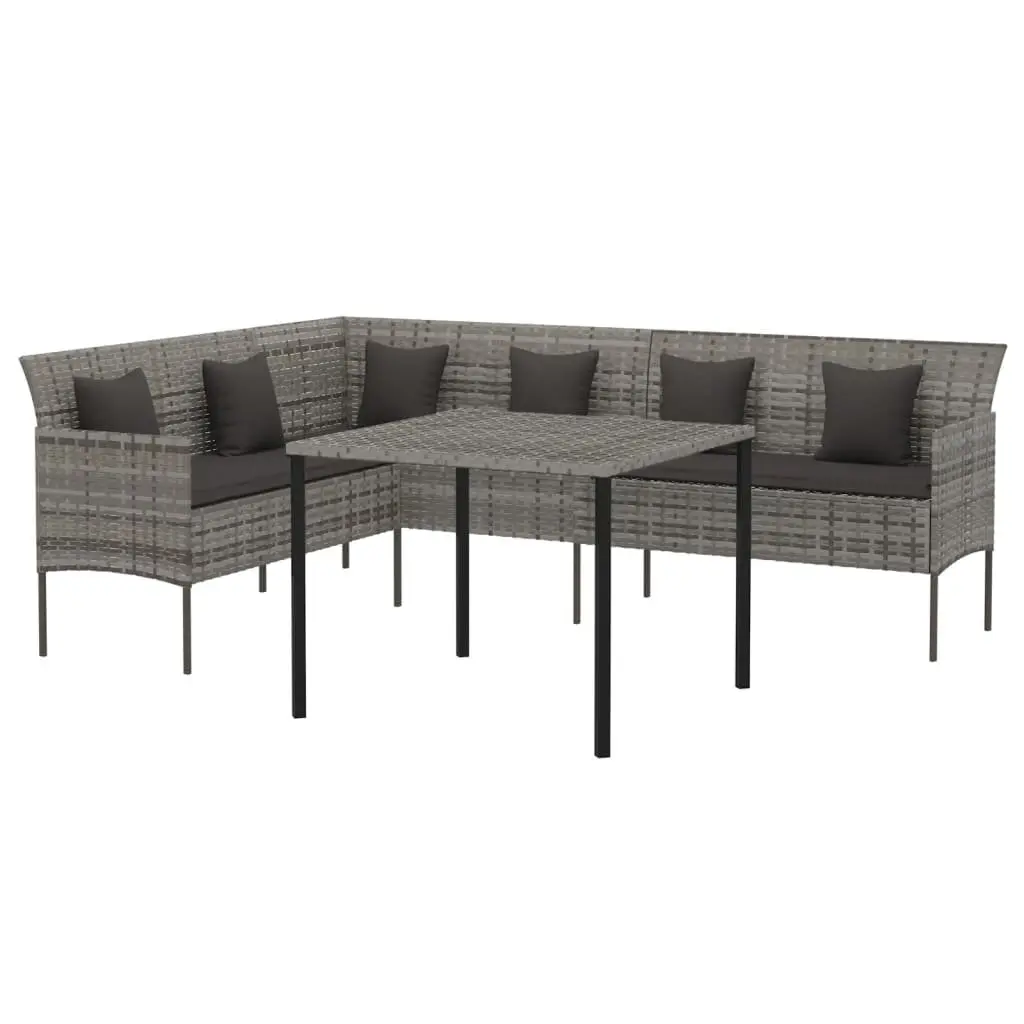 Garden Dining Set with Cushions