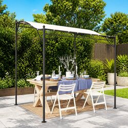 Specifications for Cream 2x2.3m Outdoor Gazebo Canopy