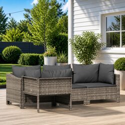 4 Piece Garden Lounge Set Specifications and Features