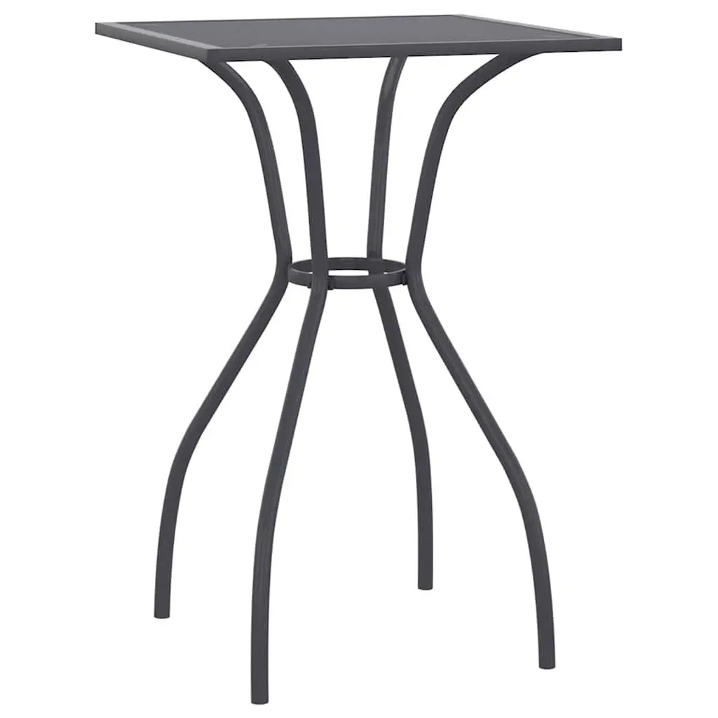 Garden Table Outdoor Patio 50x50x72cm Steel Mesh Dining Furniture