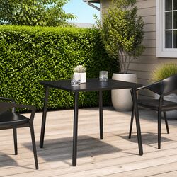 Specifications of Anthracite Garden Table 80x80x71cm