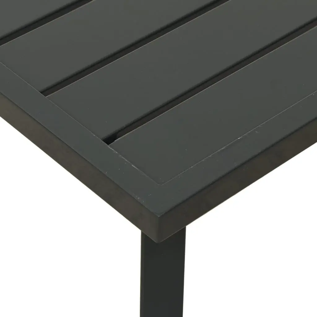Garden Lounge Set 2 Piece Anthracite Steel Frame Outdoor Patio Furniture