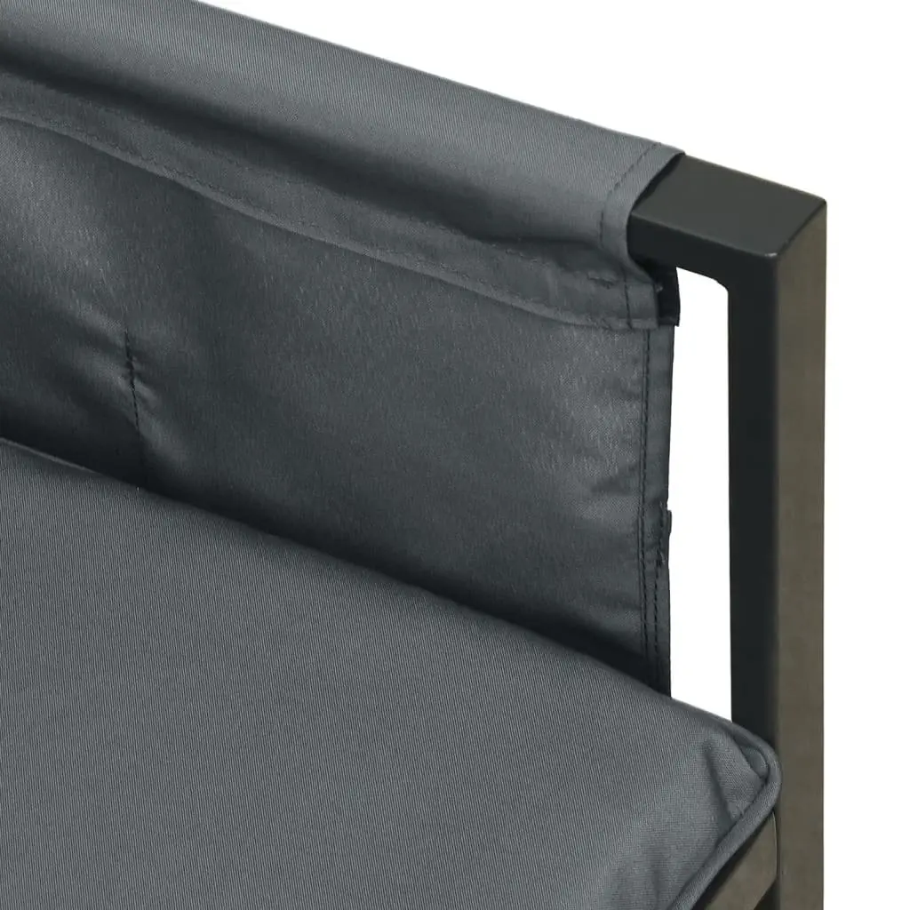 Anthracite Garden Corner Sofa Set