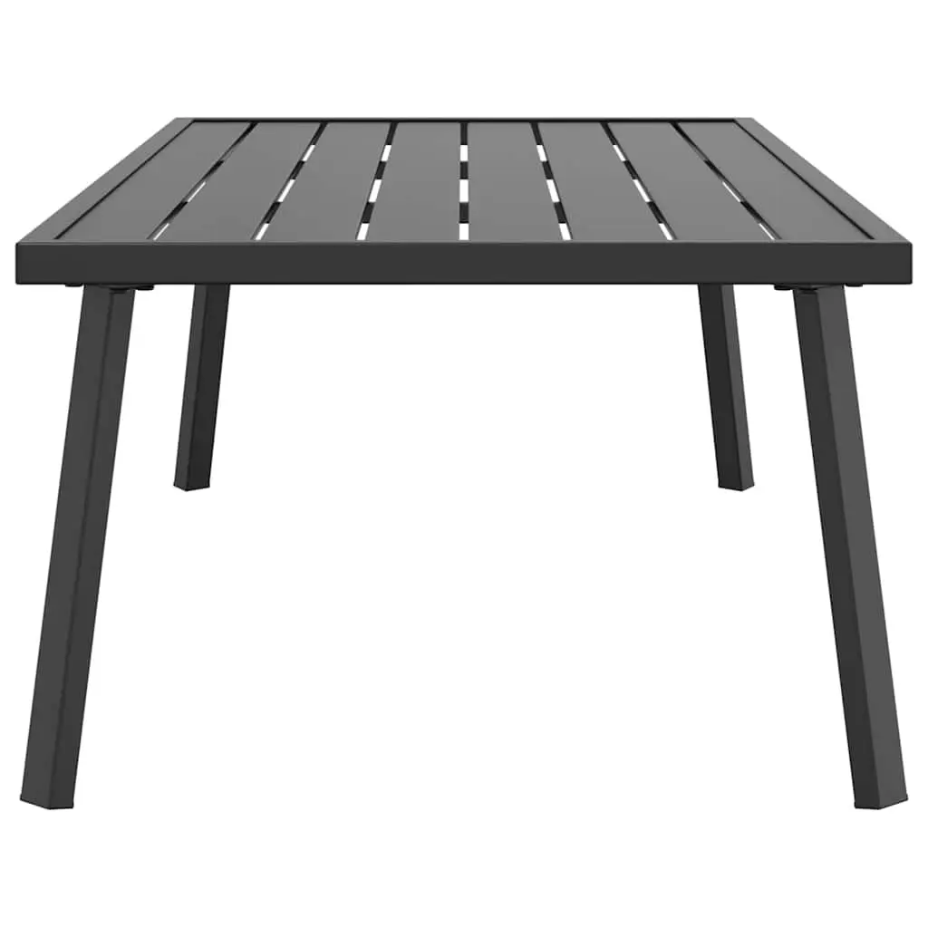 Garden Coffee Table Anthracite 110x55x35cm Outdoor Patio Furniture