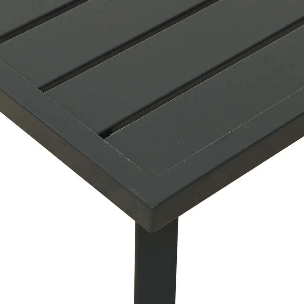 Garden Coffee Table Anthracite 110x55x35cm Outdoor Patio Furniture