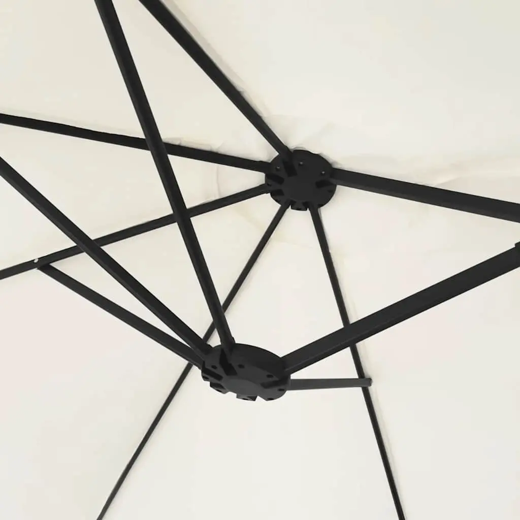 Double-Head Outdoor Parasol Patio Sun Shade 449x265cm