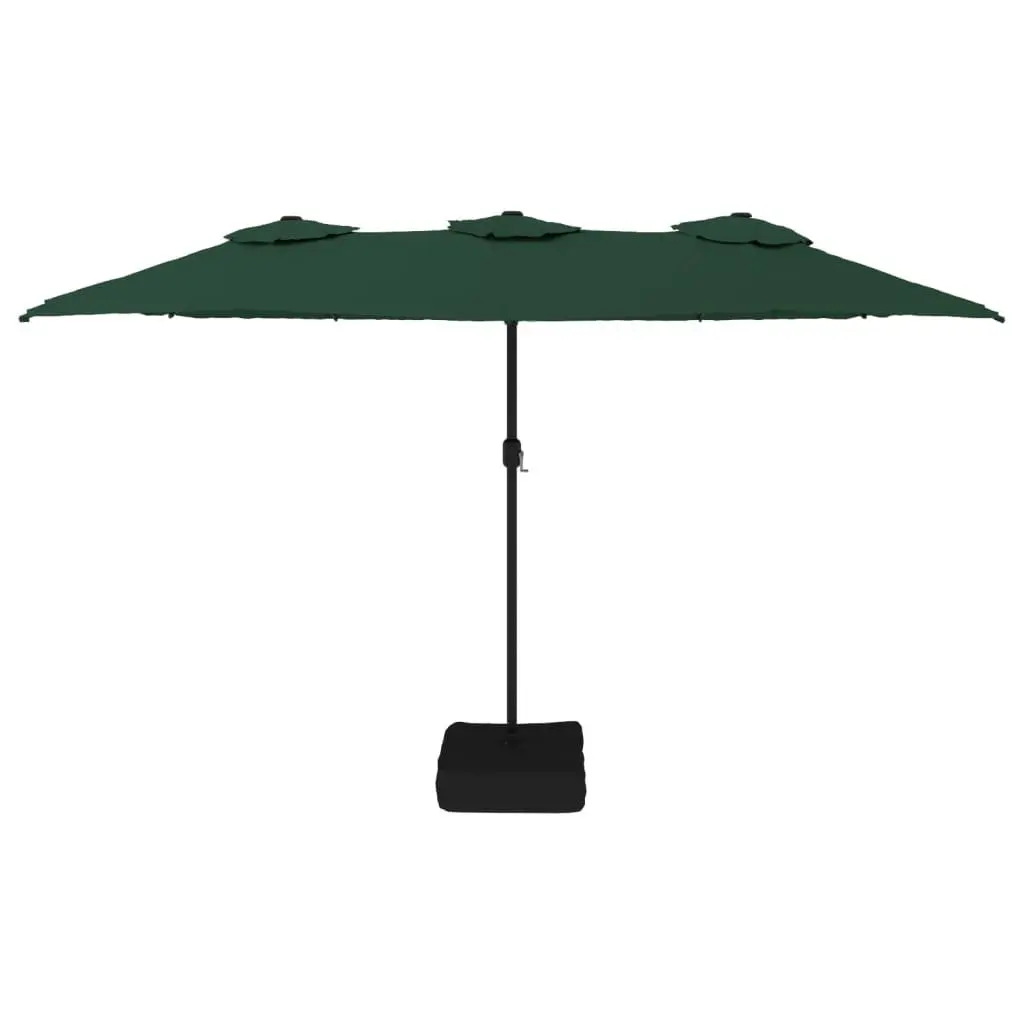 Double-Head Garden Parasol for Outdoor Use 449x265cm