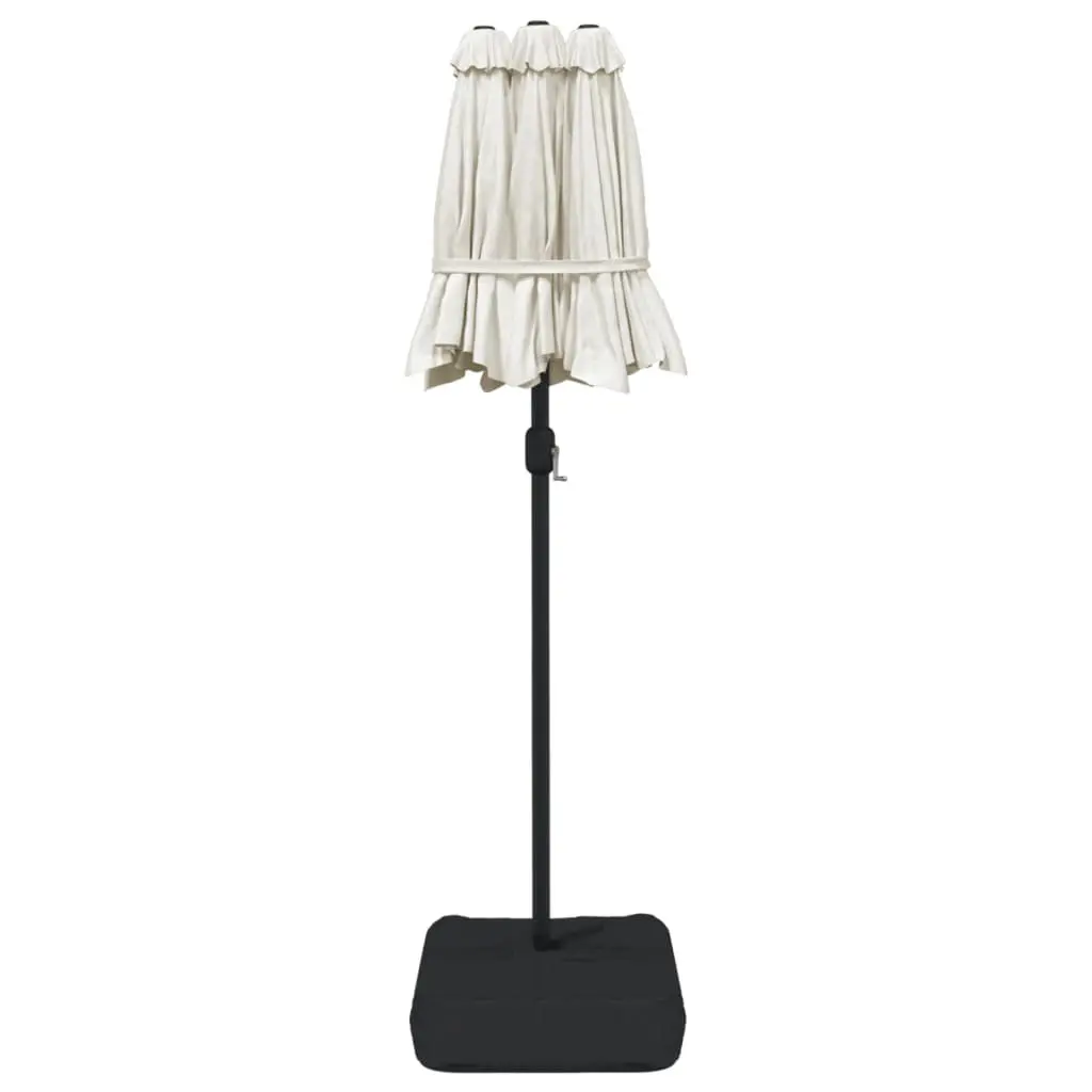 Double-Head Garden Parasol Outdoor Shade Umbrella 316x145cm