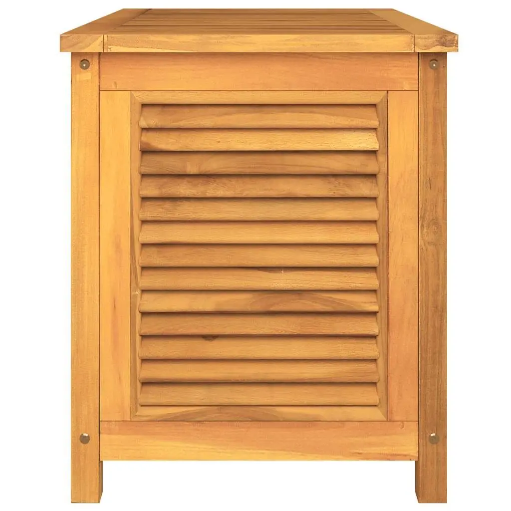 Garden Storage Box Outdoor 90x50x58 cm Teak Wood Chest