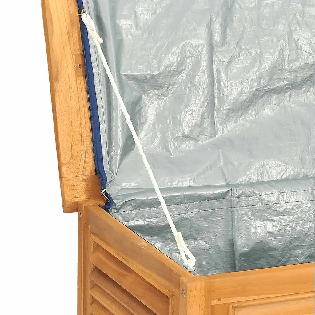 Garden Storage Box Outdoor 90x50x58 cm Teak Wood Chest