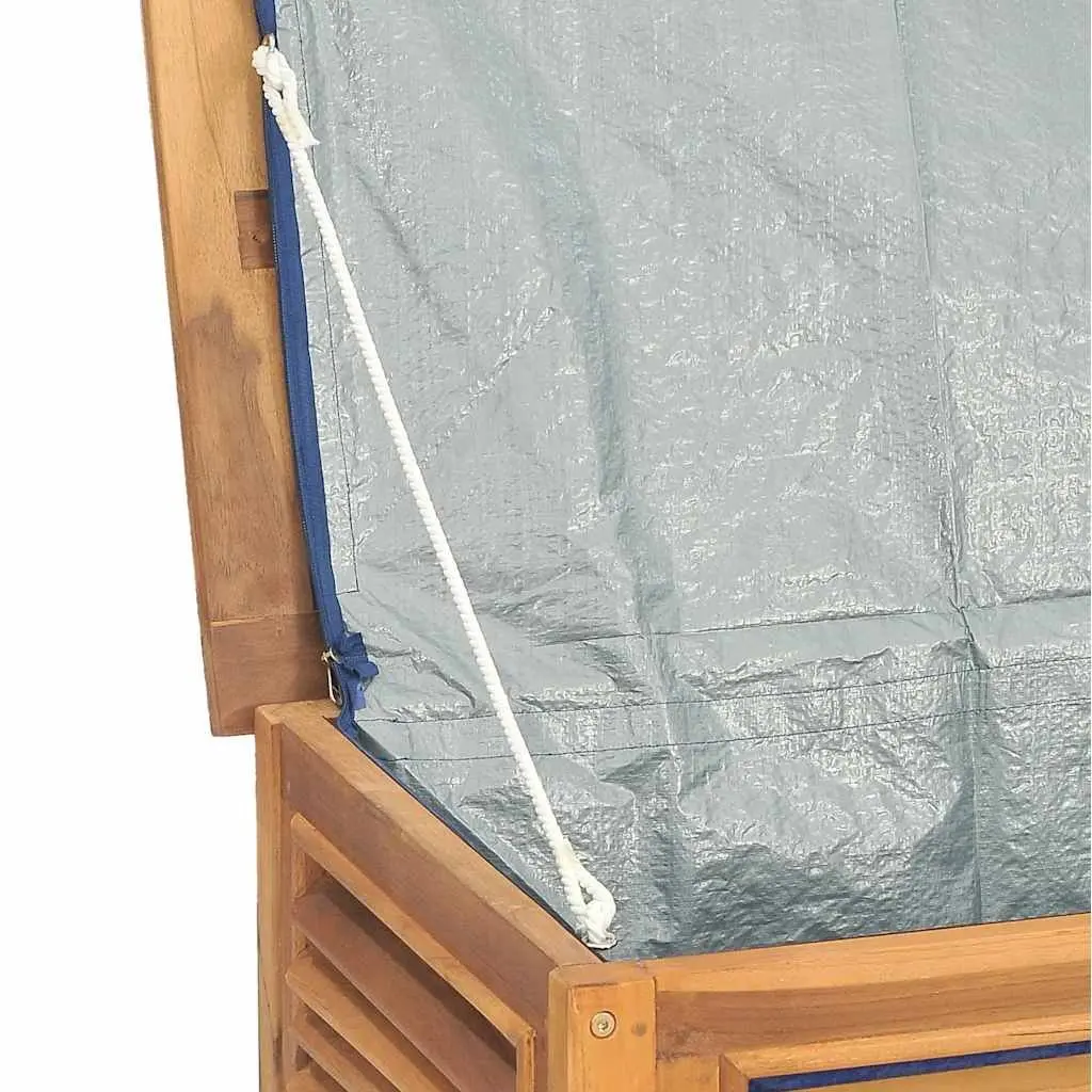 Solid Teak Wood Storage Box 150x50x55cm with PE Bag