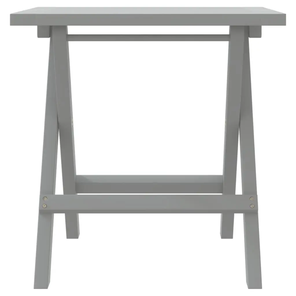 Grey Sun Lounger with Side Table