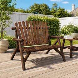 2-Seater Outdoor Wooden Garden Bench Specifications