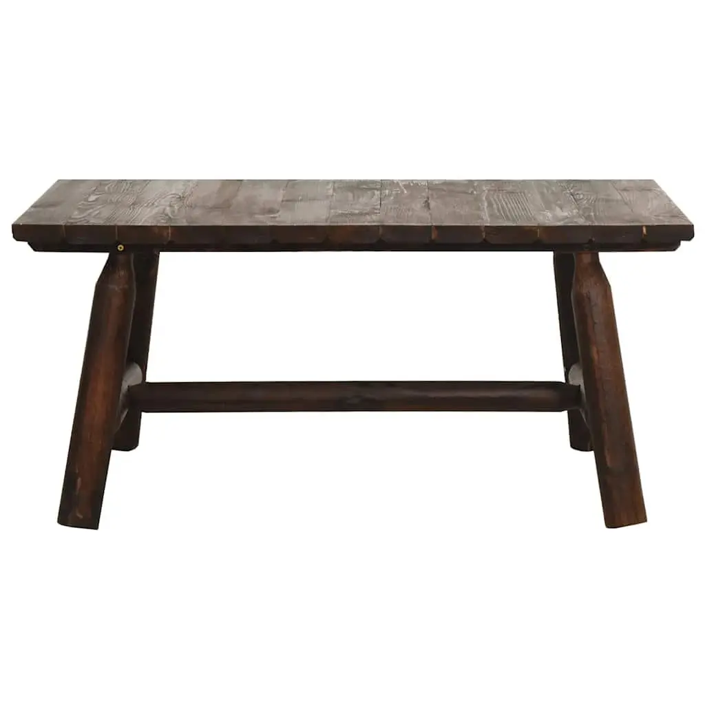 Solid Spruce Wood Coffee Table