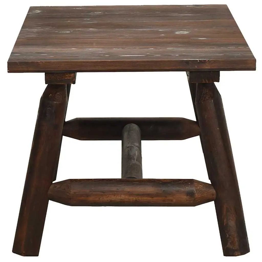 Solid Spruce Wood Coffee Table
