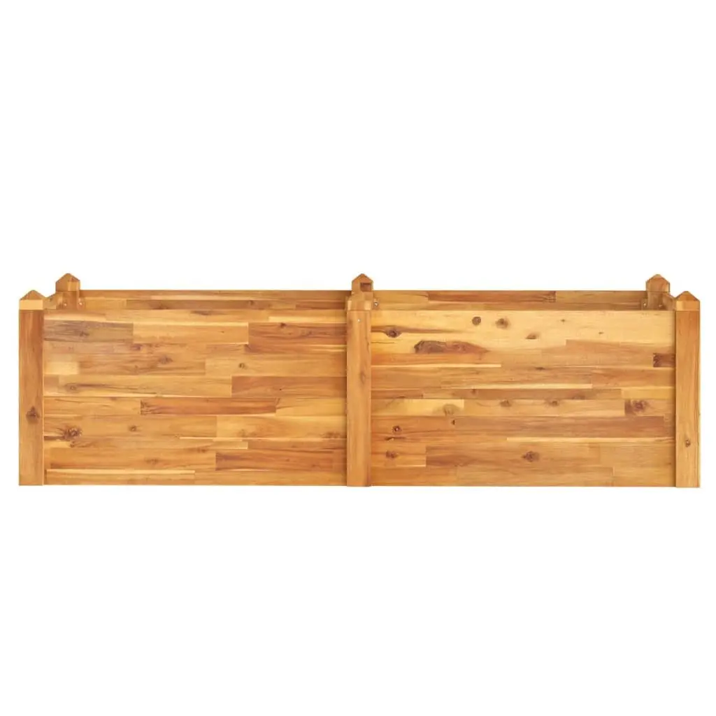 Stackable Acacia Wooden Raised Bed