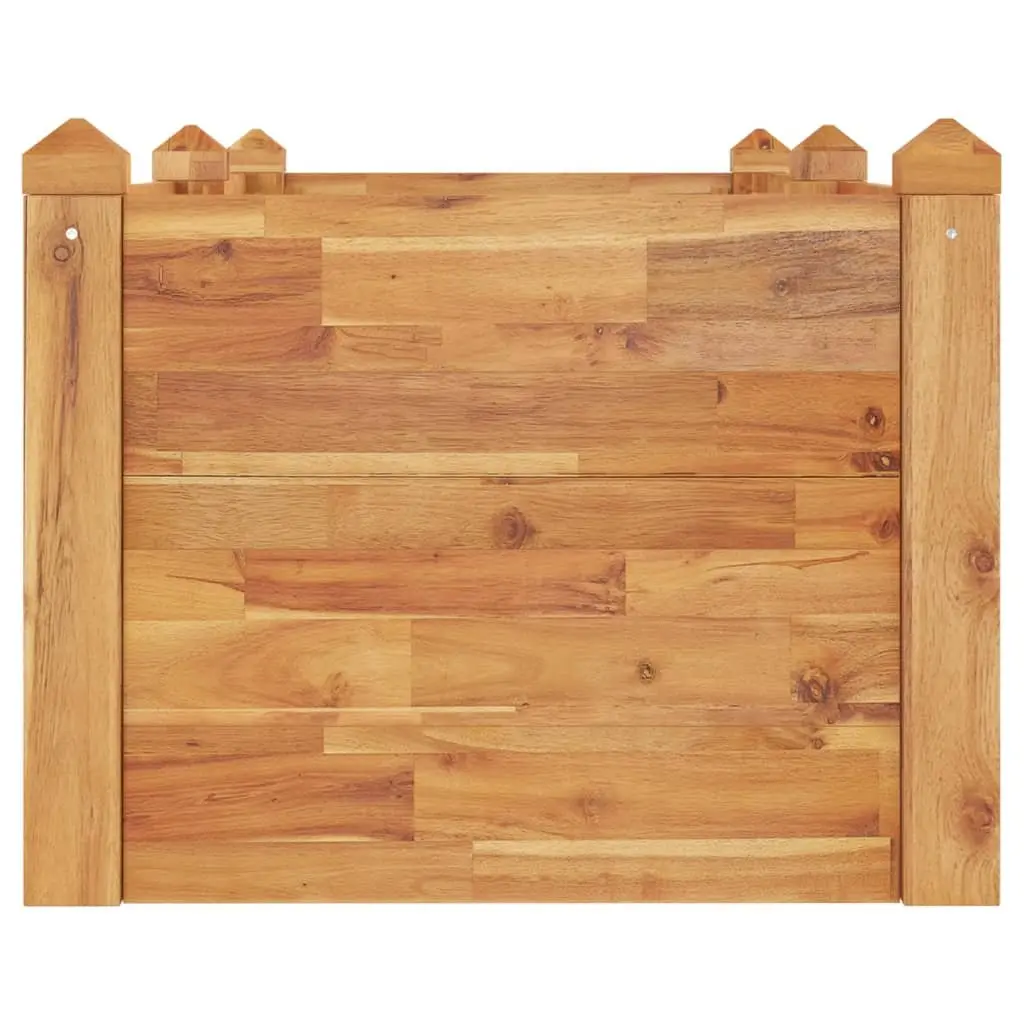 Stackable Acacia Wooden Raised Bed