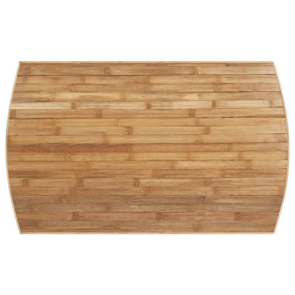 Bamboo Coffee Table for Garden Outdoor Use 90x55x37 cm