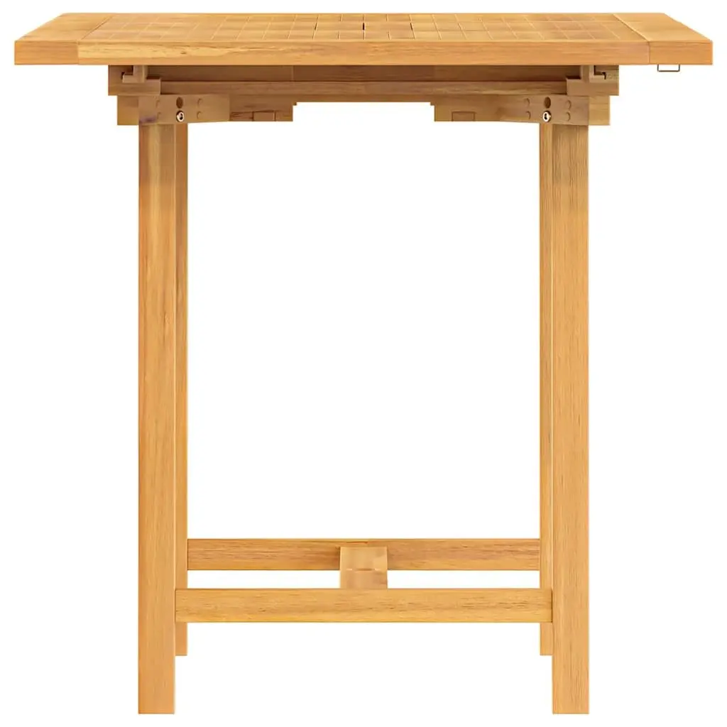 Extending Garden Table 110-160x80x75cm Outdoor Dining Extendable Patio Furniture